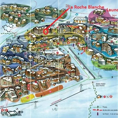 Roche Blanche - Location: Pour 5 Personnes Dans Le Centre Mae-9034 Val Thorens